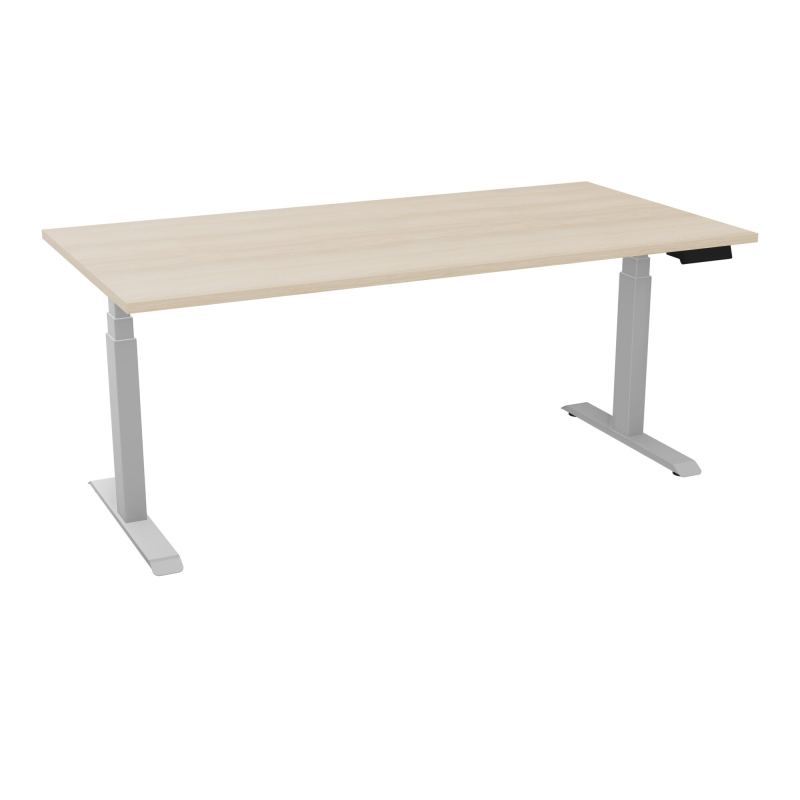 AXEL 2 BUREAU RECT 180X90 PPOBT - MOTORISE - 4 UTILLISATEURS x 2 MEM + USB    RZ Z4