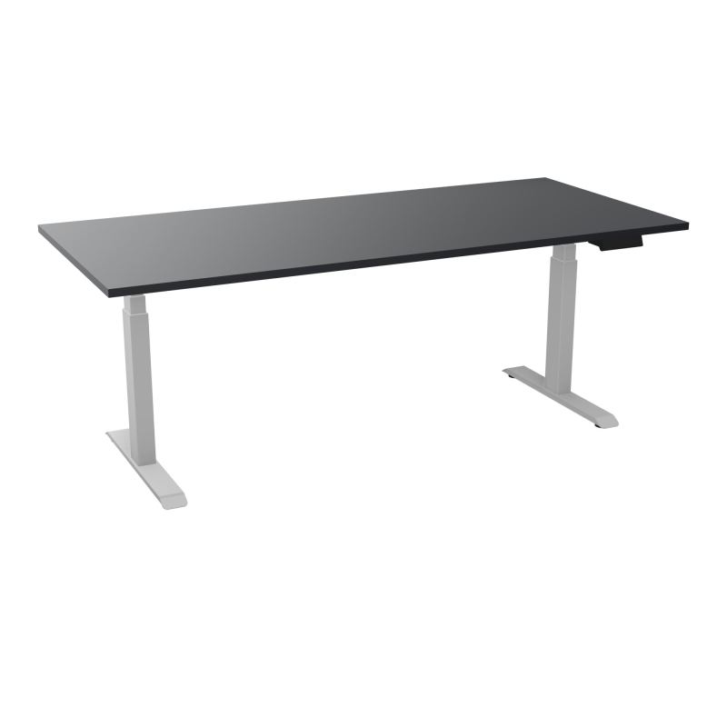 AXEL 2 BUREAU RECT 200X90 PPOBT - MOTORISE - 4 UTILLISATEURS x 2 MEM + USB    R9 Z4