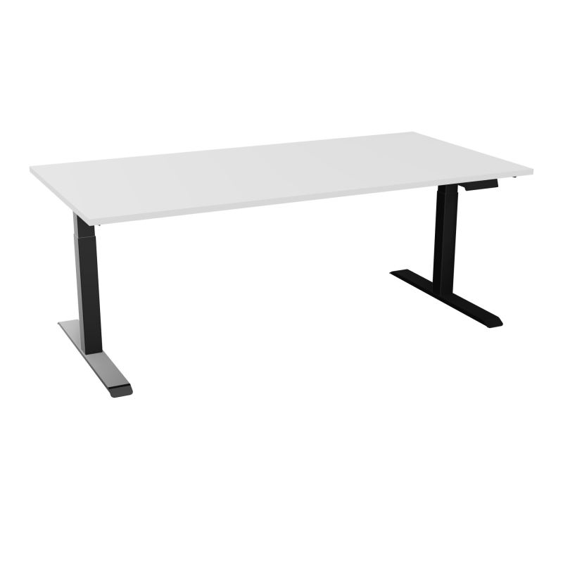 AXEL2 BUREAU L200XP100 PP 2 OBT. BOIT.ELEC CDE NUM.4 MEMOI.POSIT.STRUCTURE PIEDS CARRE 75X