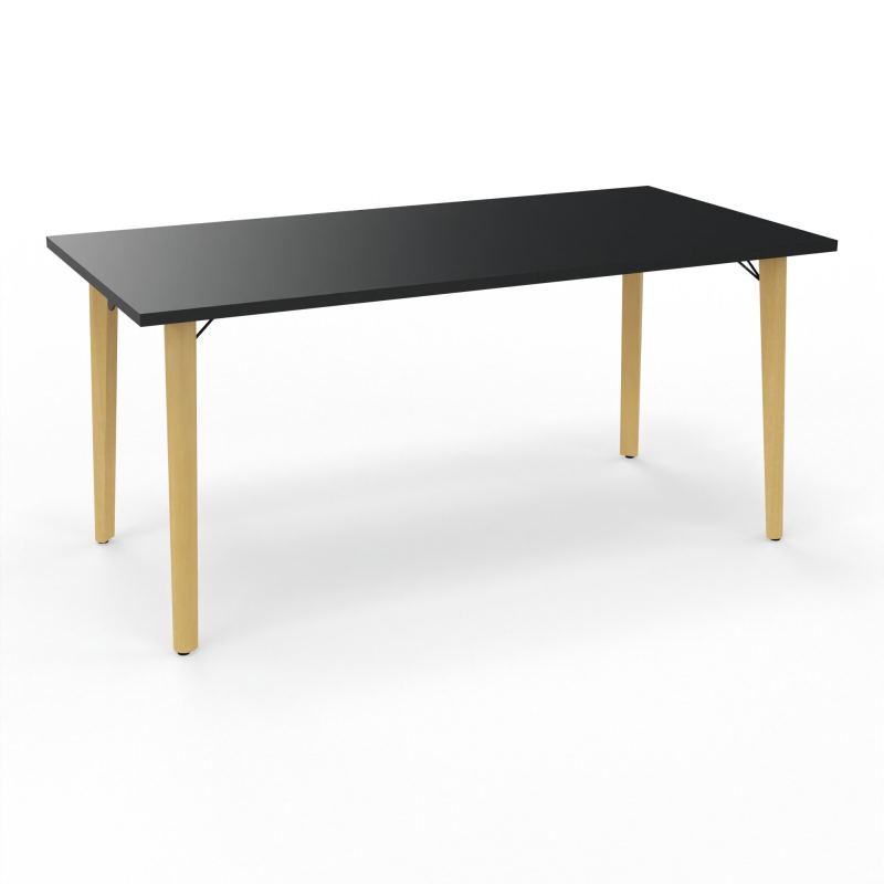 ROBIN T RECT L160 P80 PRE-PERCE OBT PIEDS PLATINE HETRE/METAL R9 SG MS
