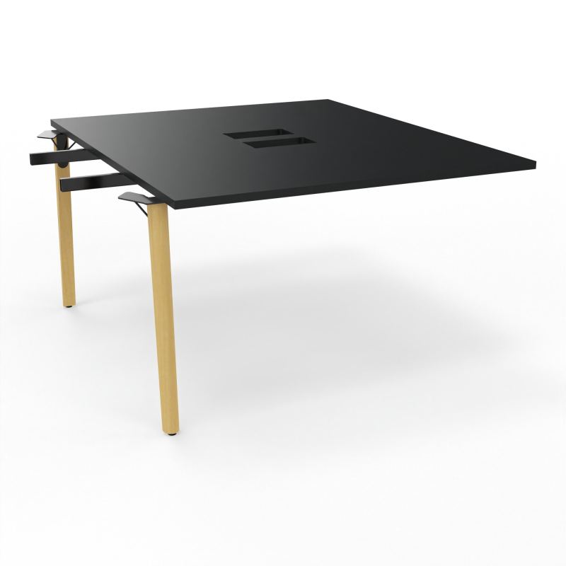 ROBIN T SUI MONOPLATEAU L120P142 DECOUPE 2XTRAPPES SIMPLE ACCES 2XPIEDS PLATINE INTERM H