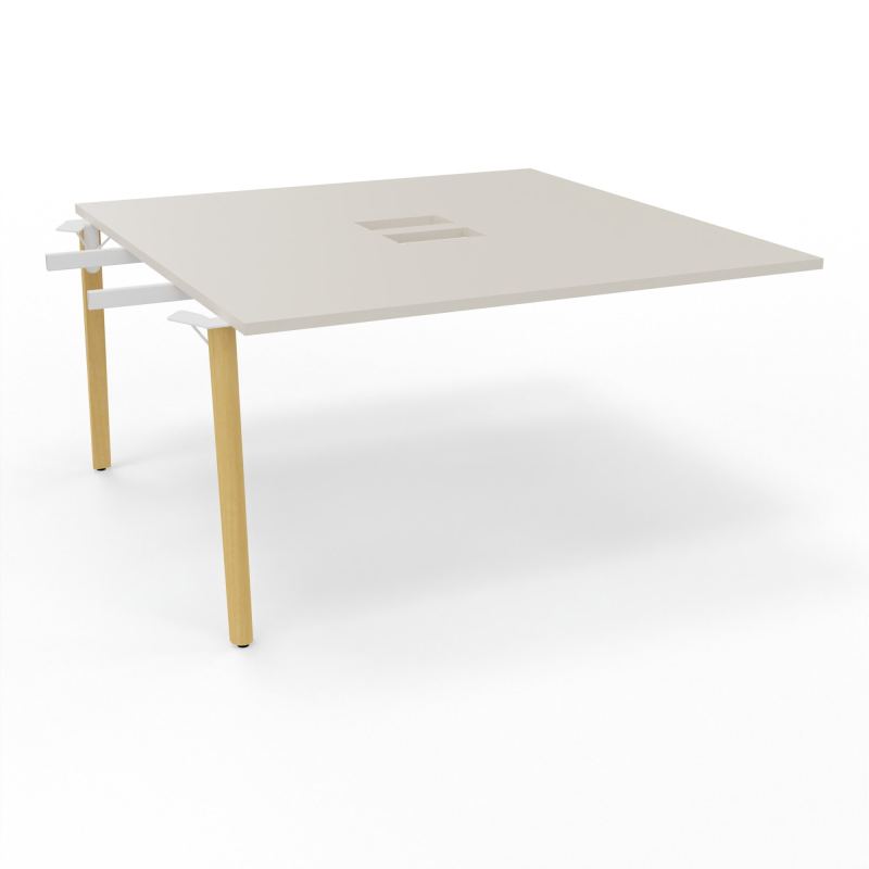ROBIN T SUI MONOPLATEAU L140P142 DECOUPE 2XTRAPPES SIMPLE ACCES 2XPIEDS PLATINE INTERM H