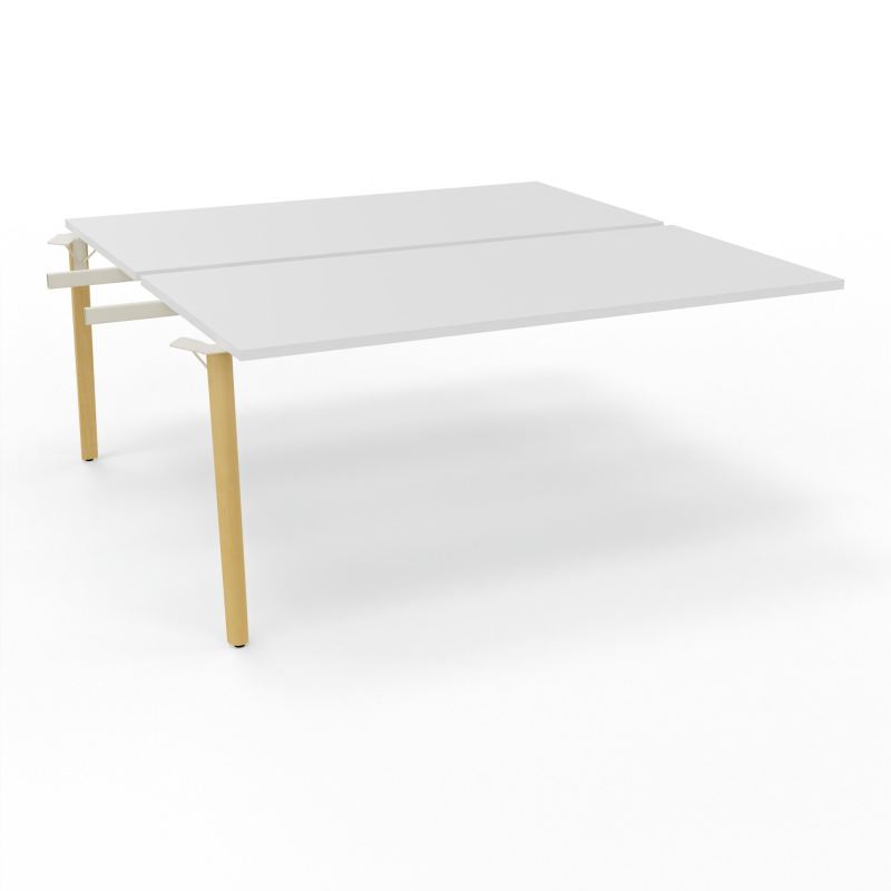 ROBIN T SUI DOUBLE PLT 2X80 X L160 P165 PRE-PERCE OBT 4XPIEDS PLATINE EXTREM HETRE/METAL