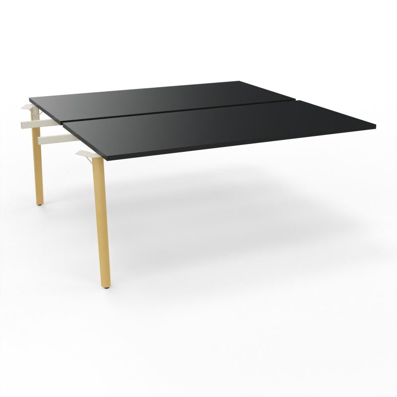 ROBIN T SUI DOUBLE PLT 2X80 X L160 P165 PRE-PERCE OBT 4XPIEDS PLATINE EXTREM HETRE/METAL
