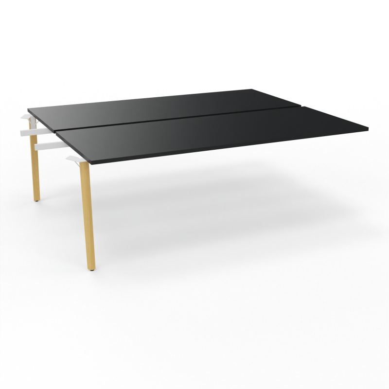 ROBIN T SUI DOUBLE PLT 2X80 X L200 P165 PRE-PERCE OBT 4XPIEDS PLATINE EXTREM HETRE/METAL