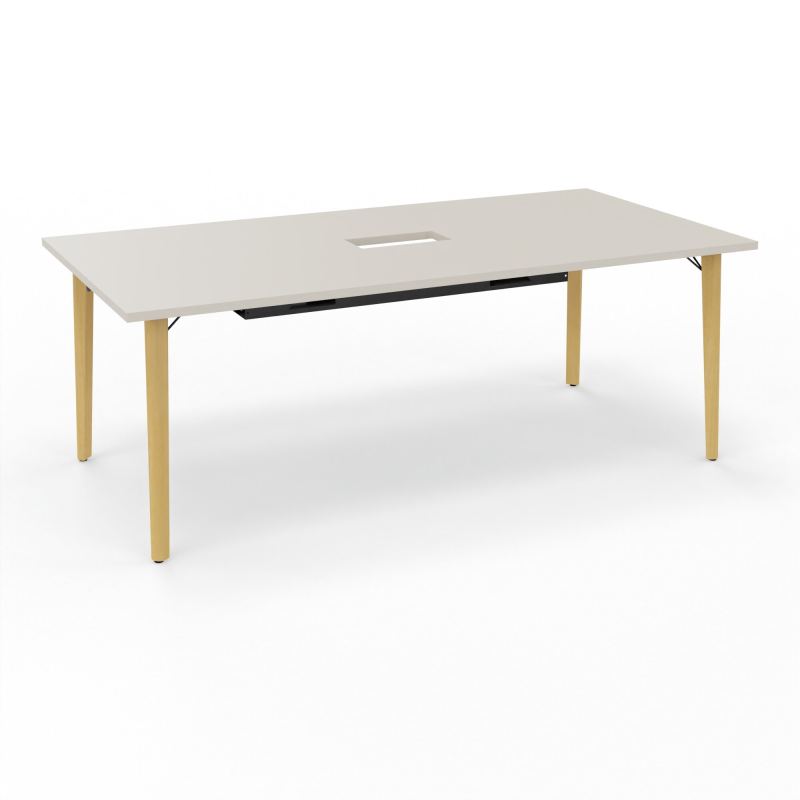 ROBIN TABLE REU.H73,5 L200XP100 PERCE TRAPPE CENTRALE DOUBLE ACCES + GOUL DOUBLE N5 SG MS