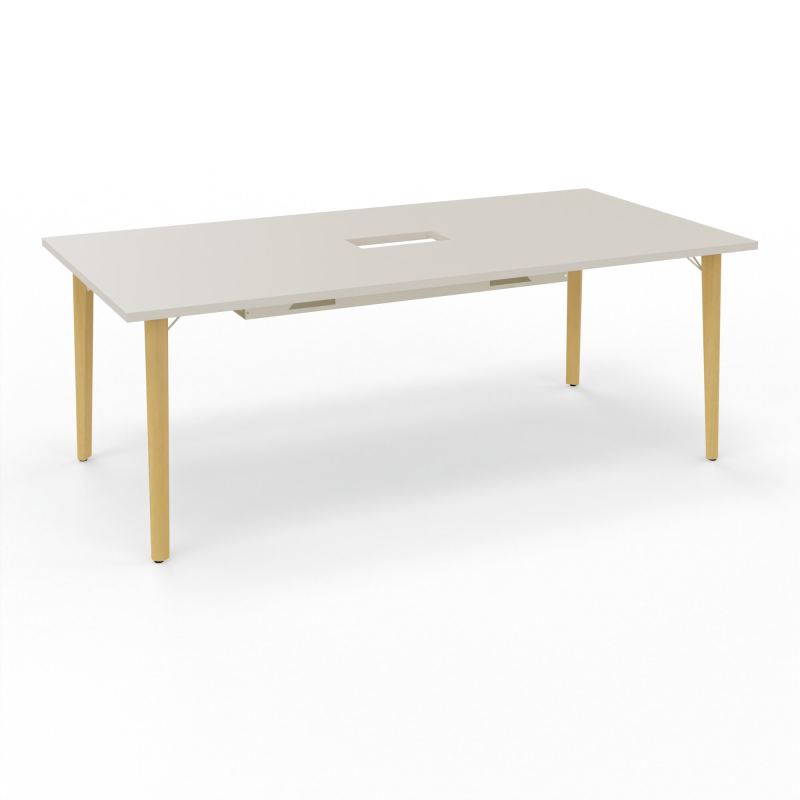 ROBIN TABLE REU.H73,5 L200XP100 PERCE TRAPPE CENTRALE DOUBLE ACCES + GOUL DOUBLE N5 ZC MS