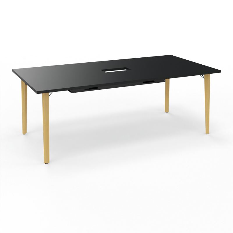 ROBIN TABLE REU.H73,5 L200XP100 PERCE TRAPPE CENTRALE DOUBLE ACCES + GOUL DOUBLE R9 SG MS
