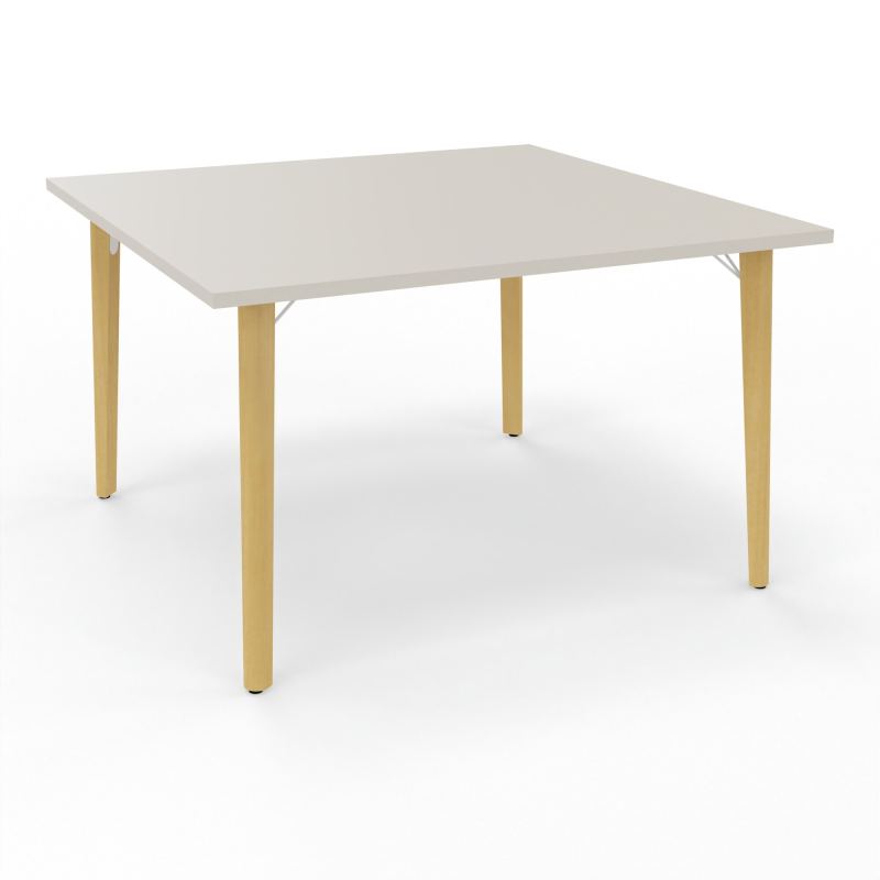 ROBIN TABLE REU. H73,5 L120XP120 PRE PERCE OBT AU CENTRE N5 SO MS