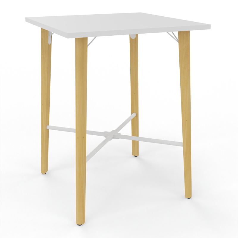 ROBIN TABLE REU.H104,5 L80X80 CM PRE PERCE OBT AU CENTRE MG SO MS