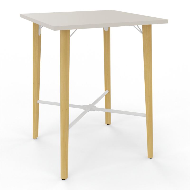 ROBIN TABLE REU.H104,5 L80X80 CM PRE PERCE OBT AU CENTRE N5 SO MS
