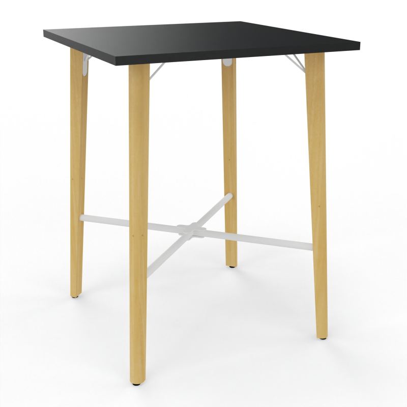 ROBIN TABLE REU.H104,5 L80X80 CM PRE PERCE OBT AU CENTRE R9 SO MS