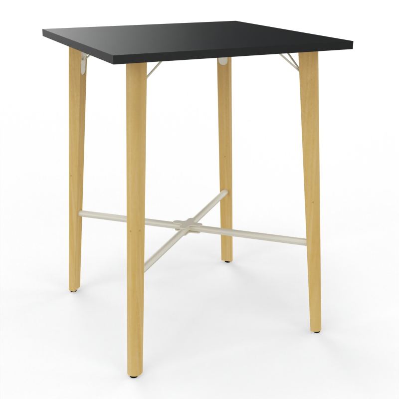 ROBIN TABLE REU.H104,5 L80X80 CM PRE PERCE OBT AU CENTRE R9 ZC MS