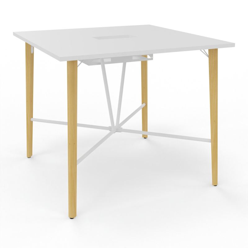 ROBIN TABLE REU. H104,5 L120XP120 PERCE TRAPPE CENTRALE DOUBLE ACCES + GOUL DOUBLE MG SO