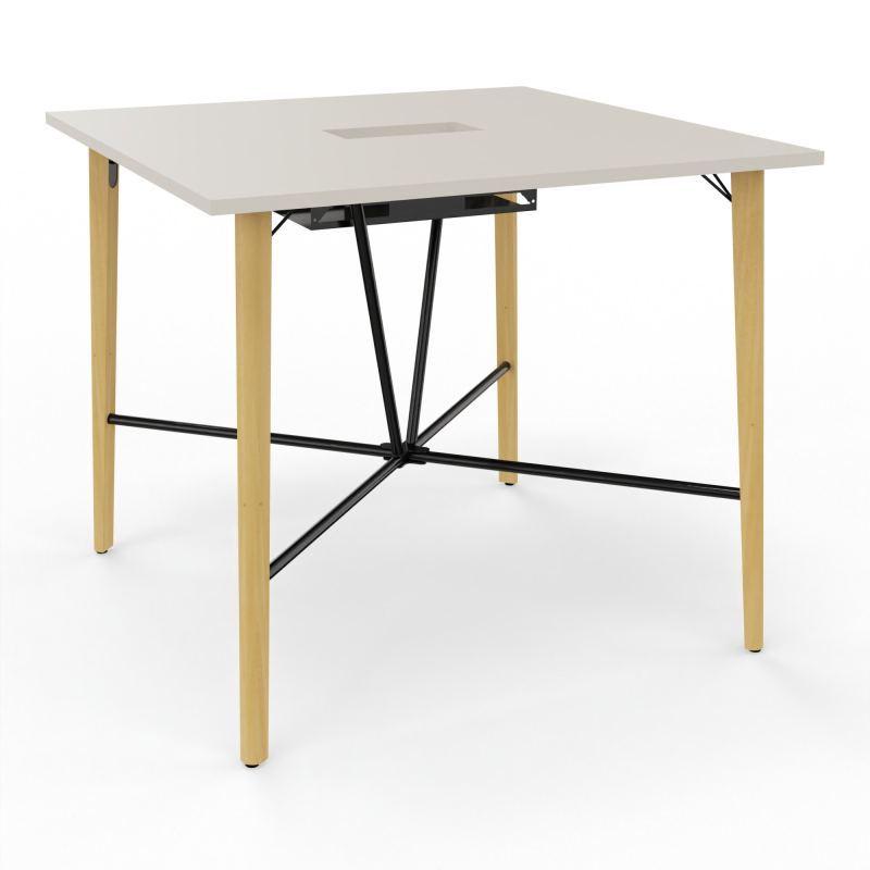 ROBIN TABLE REU. H104,5 L120XP120 PERCE TRAPPE CENTRALE DOUBLE ACCES + GOUL DOUBLE N5 SG