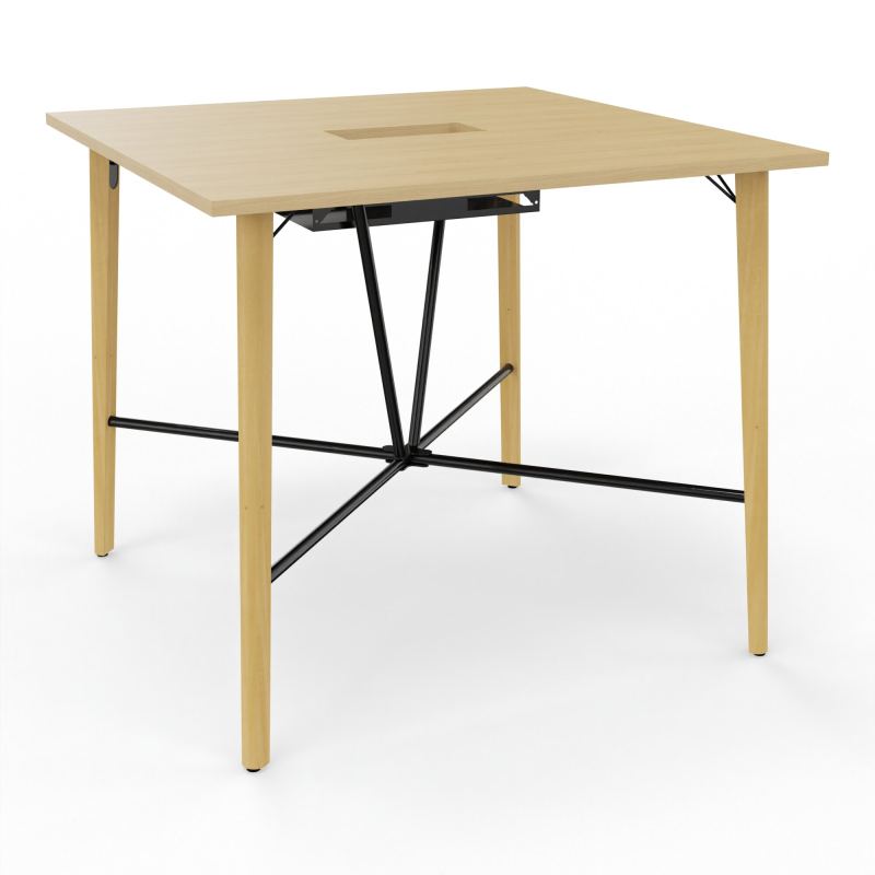 ROBIN TABLE REU. H104,5 L120XP120 PERCE TRAPPE CENTRALE DOUBLE ACCES + GOUL DOUBLE R1 SG