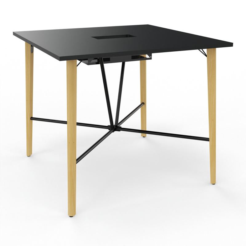 ROBIN TABLE REU. H104,5 L120XP120 PERCE TRAPPE CENTRALE DOUBLE ACCES + GOUL DOUBLE R9 SG