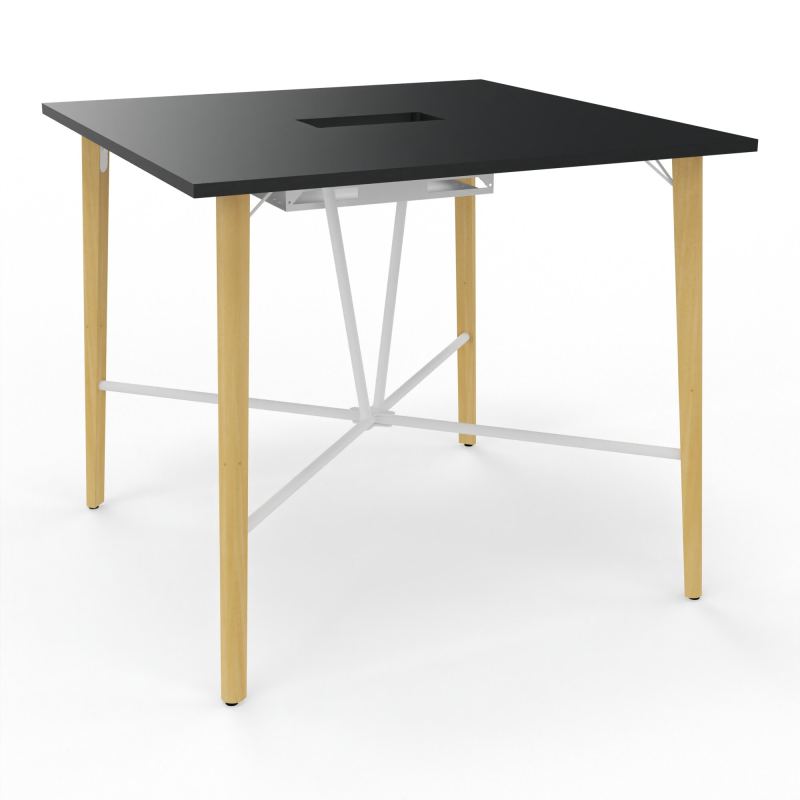 ROBIN TABLE REU. H104,5 L120XP120 PERCE TRAPPE CENTRALE DOUBLE ACCES + GOUL DOUBLE R9 SO