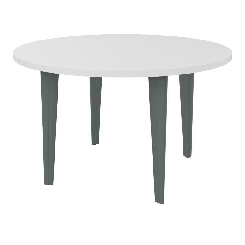 TABLE DE REUNION RONDE DIAMÈTRE 120CM MG SUR PIET FX SU