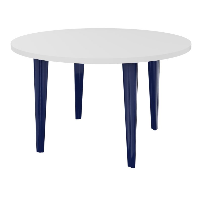 TABLE DE REUNION RONDE DIAMÈTRE 120CM MG SUR PIET FX X4