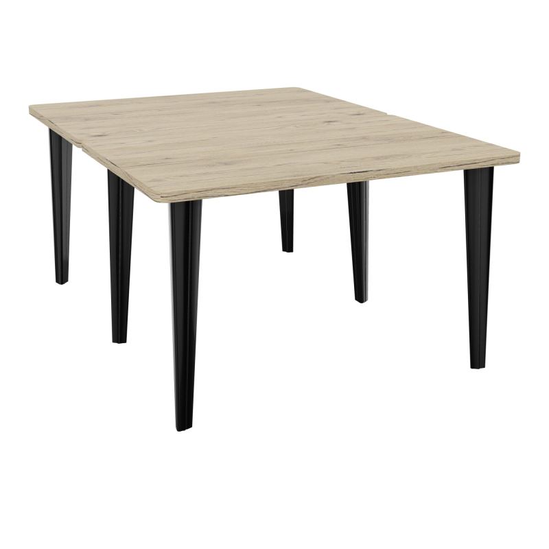2 BUREAUX RECT L120XP160 PREPERCES  SUR PIET FX  R3 SG