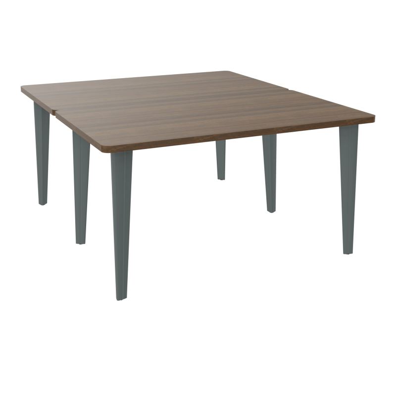 2 BUREAUX RECT L140XP160 PREPERCES  SUR PIET FX  N6 SU
