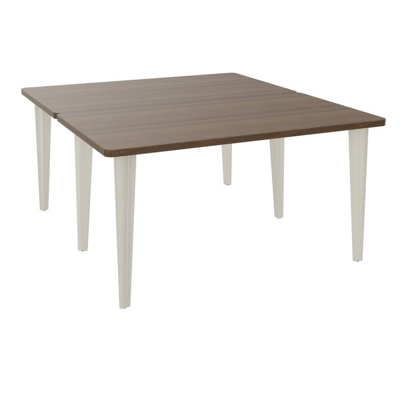 2 BUREAUX RECT L140XP160 PREPERCES  SUR PIET FX  N6 ZC