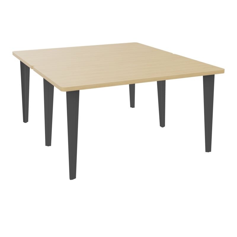 2 BUREAUX RECT L140XP160 PREPERCES  SUR PIET FX  R1 SC