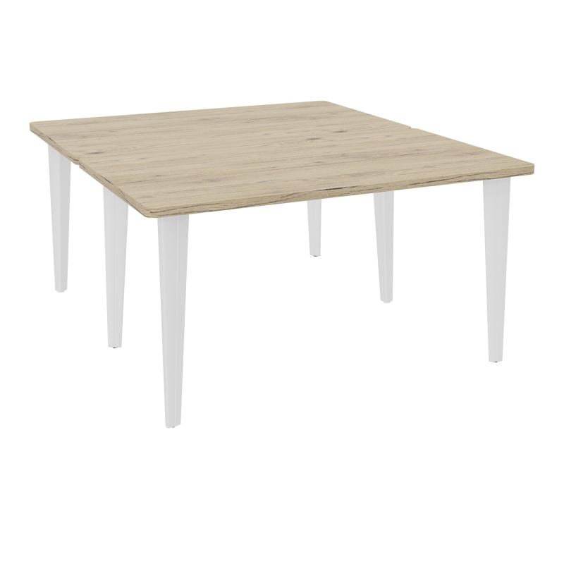 2 BUREAUX RECT L140XP160 PREPERCES  SUR PIET FX  R3 SO