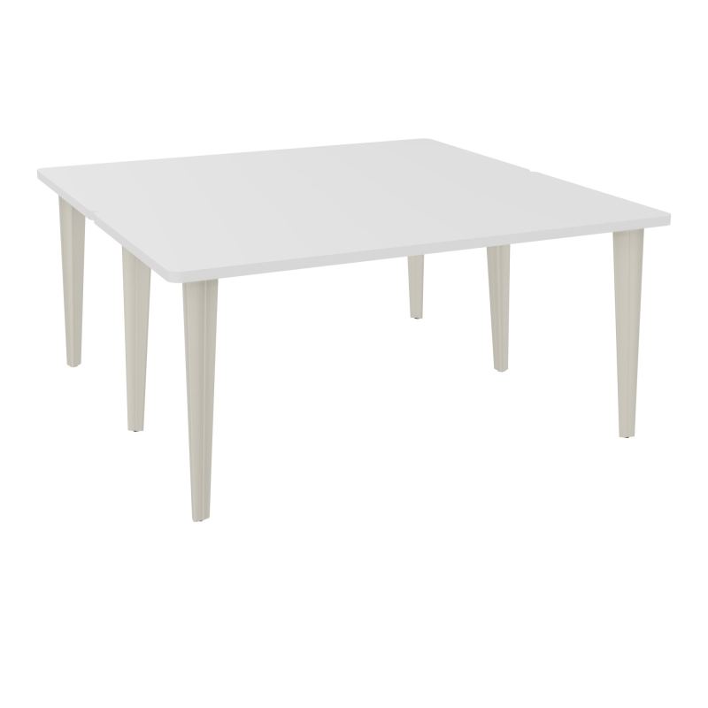 2 BUREAUX RECT L160XP160 PREPERCES  SUR PIET FX  + GOULOTTE