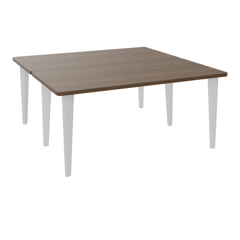 2 BUREAUX RECT L160XP160 PREPERCES  SUR PIET FX  + GOULOTTE N6 SD