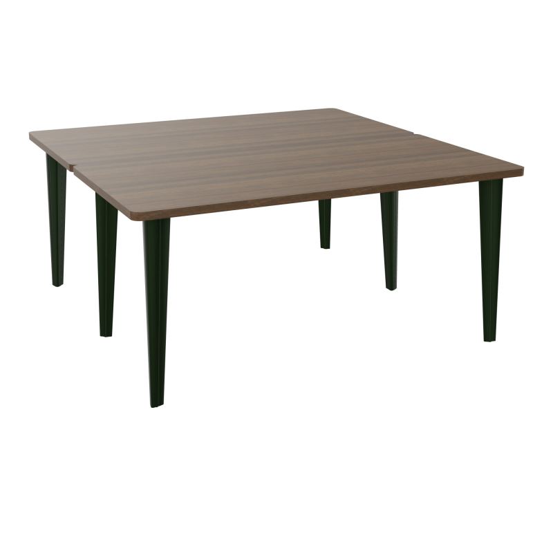 2 BUREAUX RECT L160XP160 PREPERCES  SUR PIET FX  + GOULOTTE N6 ST