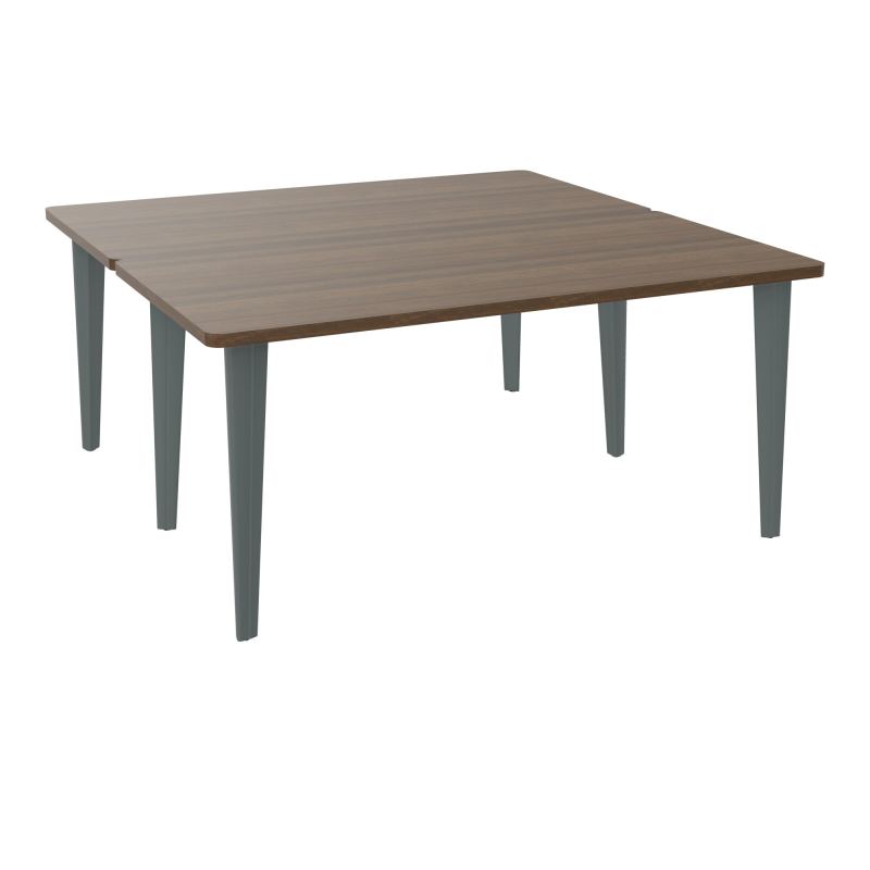 2 BUREAUX RECT L160XP160 PREPERCES  SUR PIET FX  + GOULOTTE N6 SU