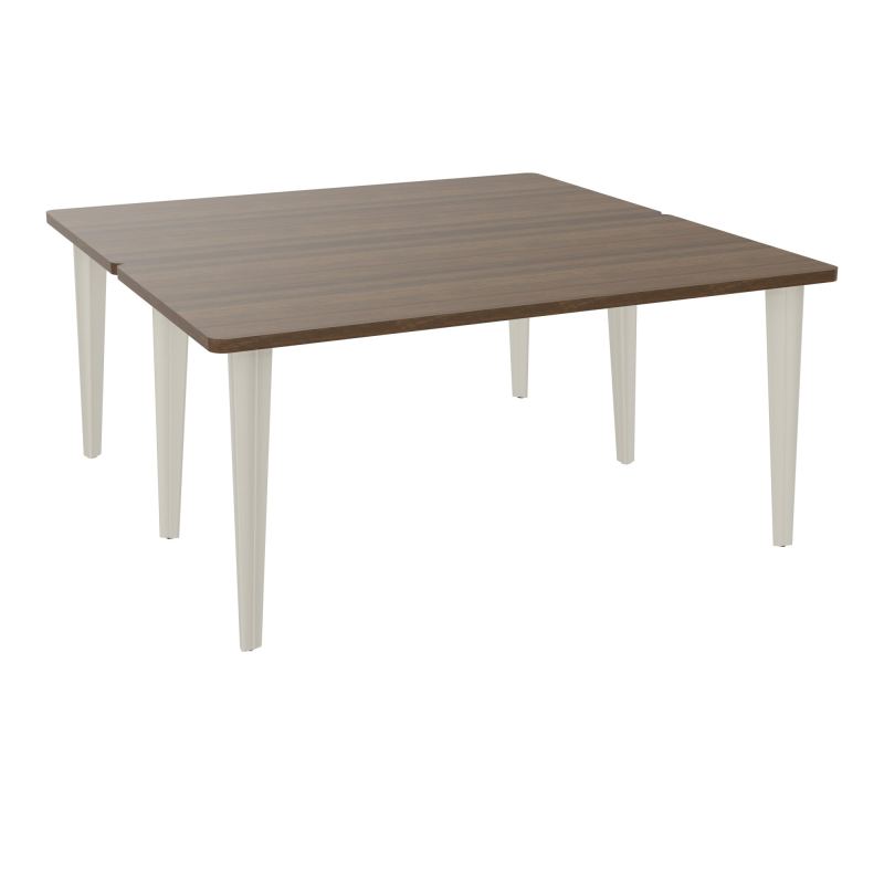 2 BUREAUX RECT L160XP160 PREPERCES  SUR PIET FX  + GOULOTTE N6 ZC