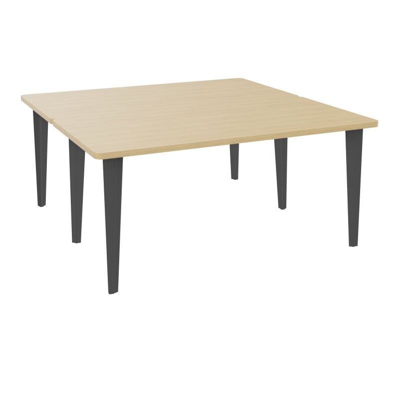 2 BUREAUX RECT L160XP160 PREPERCES  SUR PIET FX  + GOULOTTE R1 SC