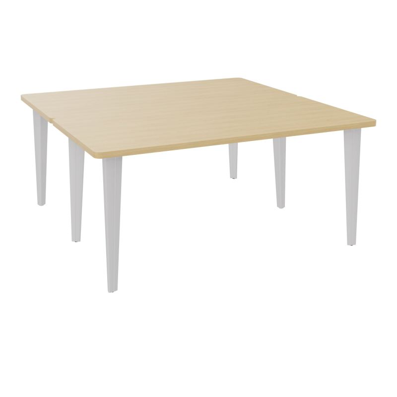 2 BUREAUX RECT L160XP160 PREPERCES  SUR PIET FX  + GOULOTTE R1 SD