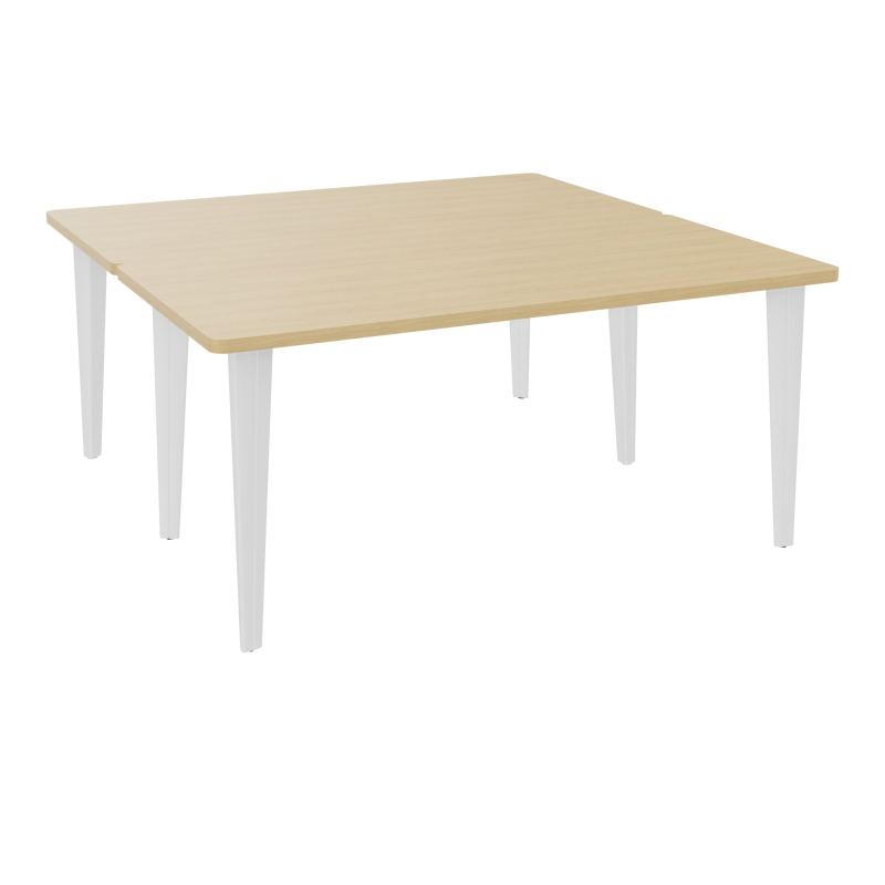 2 BUREAUX RECT L160XP160 PRE PERCES  SUR PIET FX  + GOULOTTE R1 SO