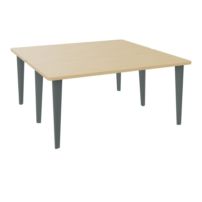 2 BUREAUX RECT L160XP160 PREPERCES  SUR PIET FX  + GOULOTTE R1 SU