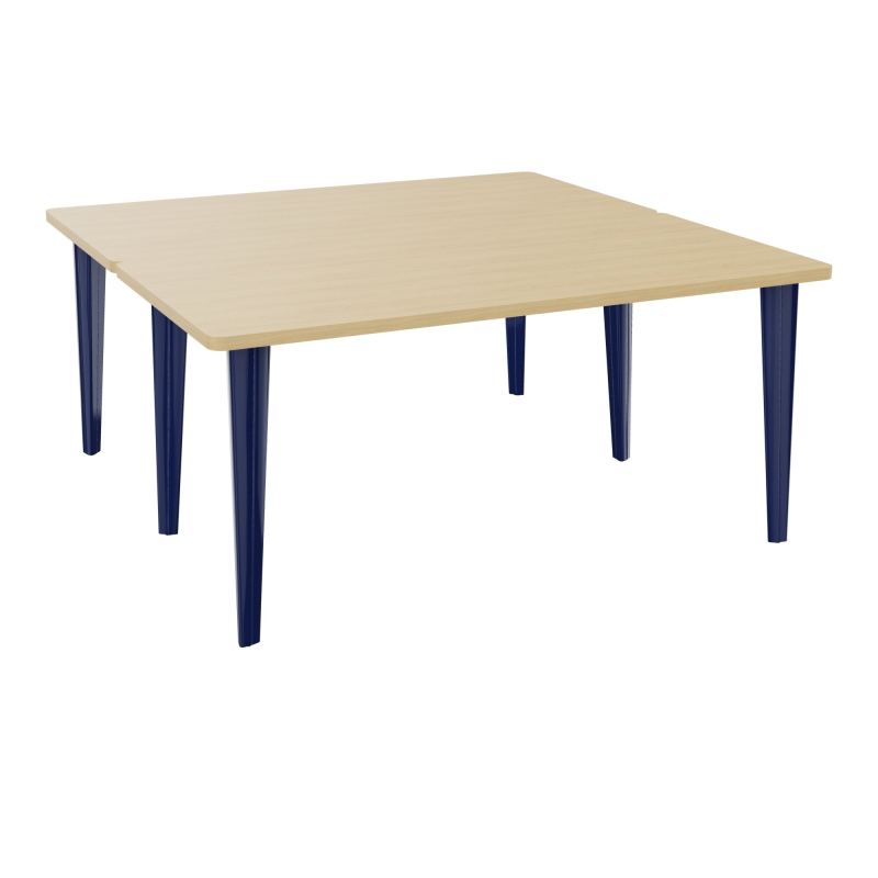 2 BUREAUX RECT L160XP160 PREPERCES  SUR PIET FX  + GOULOTTE R1 X4