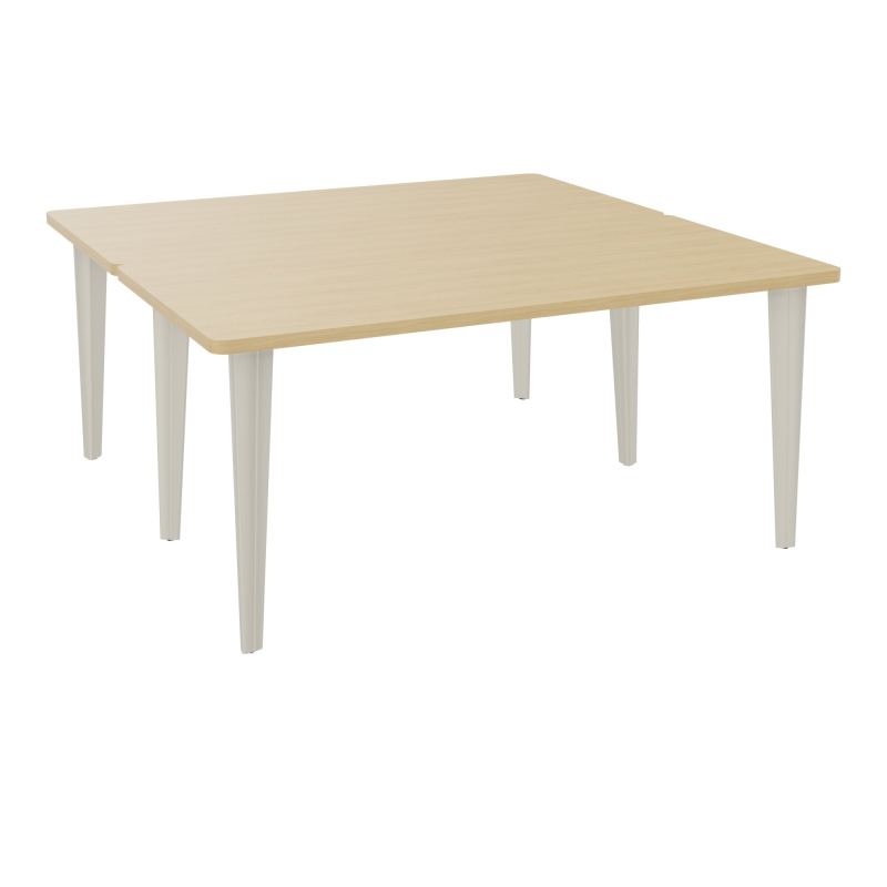 2 BUREAUX RECT L160XP160 PREPERCES  SUR PIET FX  + GOULOTTE R1 ZC