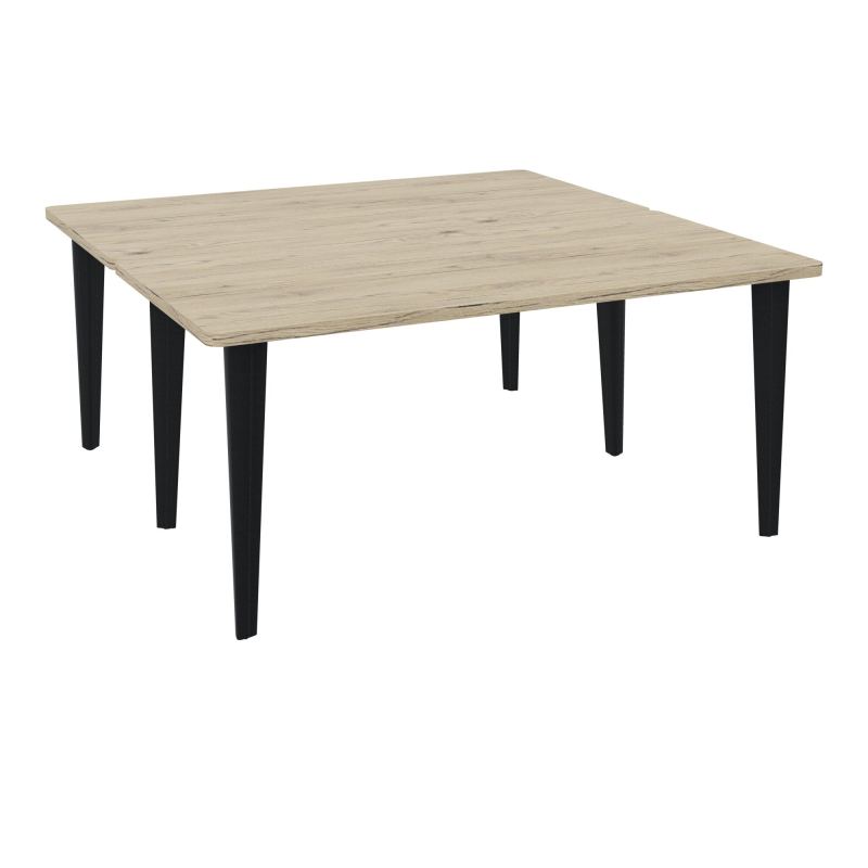 2 BUREAUX RECT L160XP160 PREPERCES  SUR PIET FX  + GOULOTTE R3 ZP