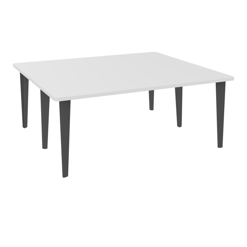 2 BUREAUX RECT L180XP160 PREPERCES MG SUR PIET FX SC + GOULOTTE METAL
