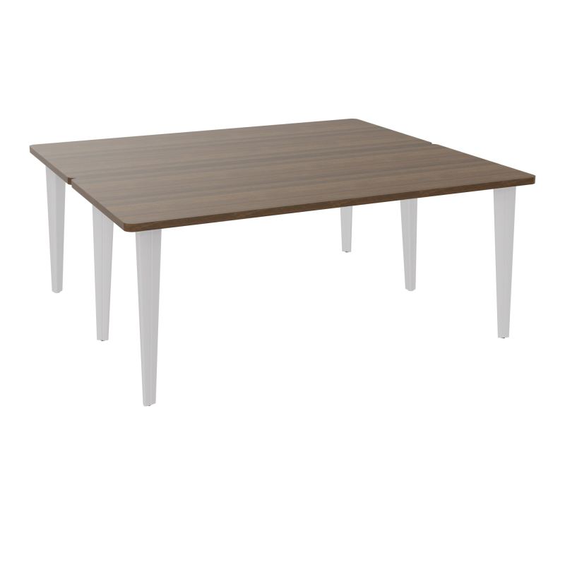 2 BUREAUX RECT L180XP160 PREPERCES  SUR PIET FX  +  GOULOTTE METAL N6 SD
