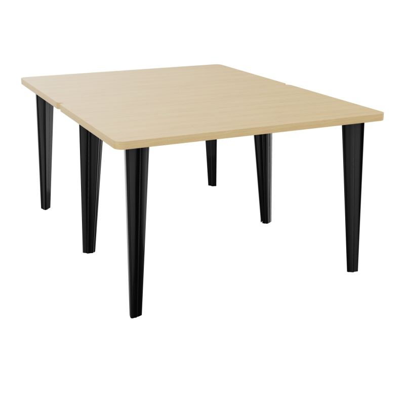 2 BUREAUX RECT L120XP160 PREPERCES  SUR PIET FX DONT 2 ELECTRS  R1 SG