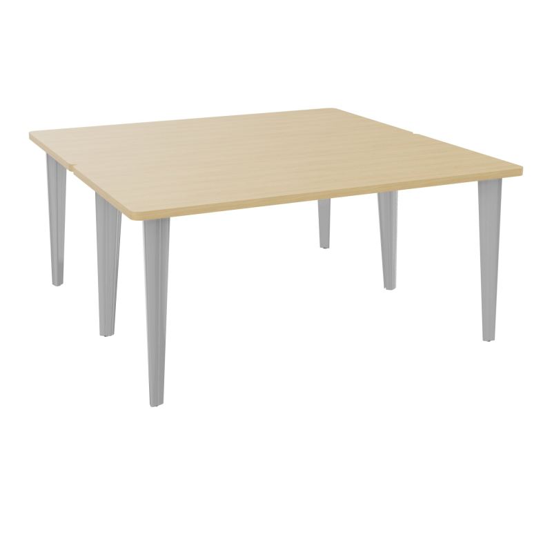 2 BUREAUX RECT L160XP160 PRE PERCES  SUR PIET FX DONT 2 ELECTRS  + GOULOTTE R1 SA