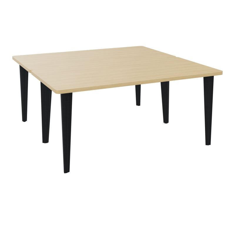 2 BUREAUX RECT L160XP160 PREPERCES  SUR PIET FX DONT 2 ELECTRS  + GOULOTTE R1 ZP