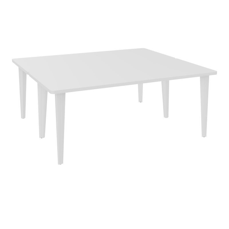 2 BUREAUX RECT L180XP160 PREPERCES  SUR PIET FX DONT 2 ELECTRS  +  GOULOTTE METALMG ZO
