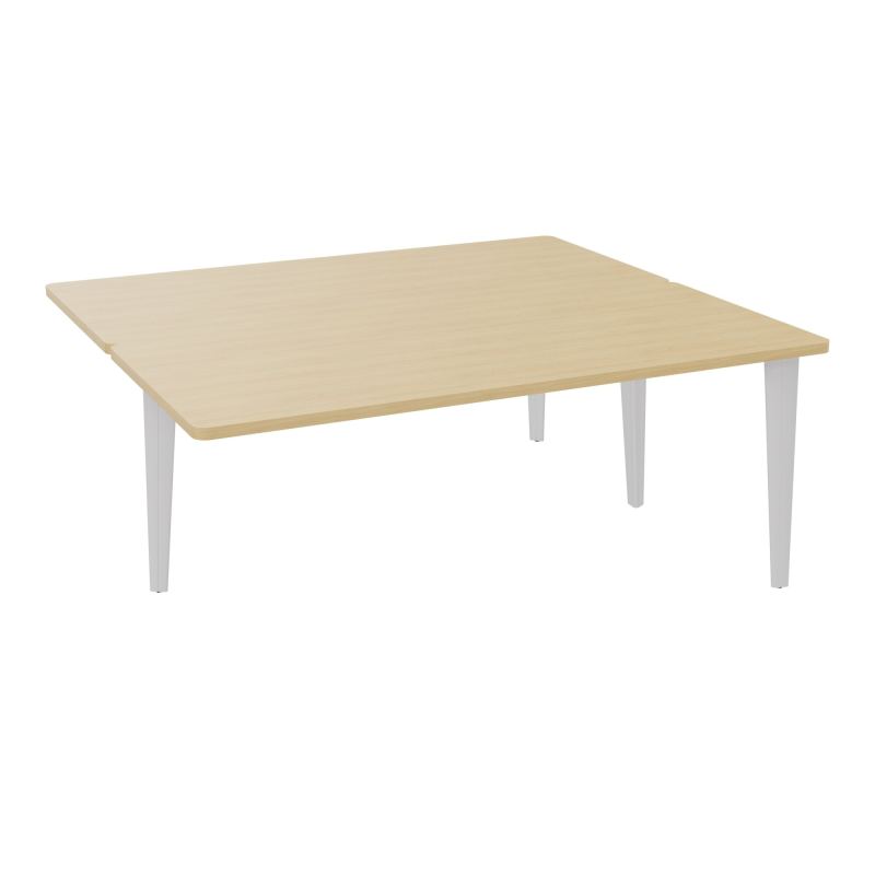 4L BUREAUX PIEDS PARTAGES POLE 2 SUIVANT L180XP160CM PRE PERCE OBT PIED FX R1 SD