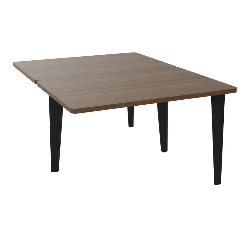 4L BUREAUX PIEDS PARTAGES POLE 2 SUIVANT L120XP160CM PRE PERCE OBT - PIED FX ELECTR N6 ZP