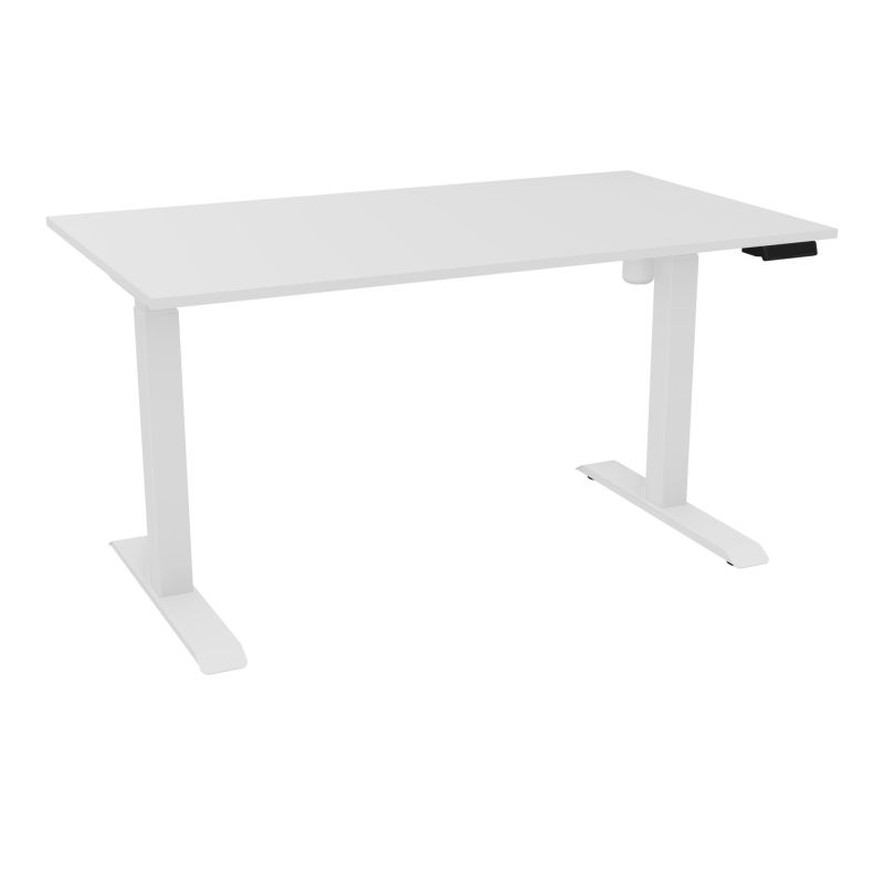 LUTZ 2 BUREAU L140 P80CM EP19PLAT.NU MOTORISE EUR MG SO